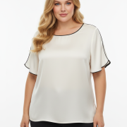 Μπλούζα Μεγάλα Μεγέθη με ρέλια