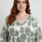 Μπλούζα Plus size Λαχούρια