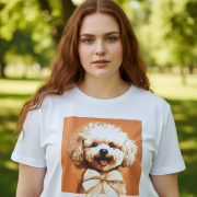 Μπλούζα Plus Size με Dog Print – Fun, Άνετη & Απόλυτα Μοναδική