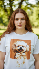 Μπλούζα Plus Size με Dog Print – Fun, Άνετη & Απόλυτα Μοναδική