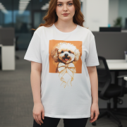 Μπλούζα Plus Size με Dog Print – Άνετη & Fun