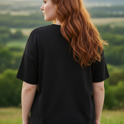 Μπλούζα Plus size με τύπωμα