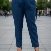 Γυναικείο Κοστούμι Plus Size Μπλε – Κομψό, Επαγγελματικό & Διαχρονικό. ΣΕΤ.